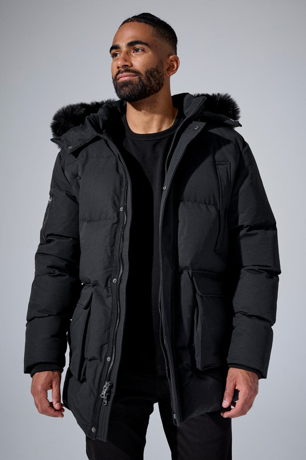 Jordan Craig Fairbanks Insulated Parka (Noir) S / Noir