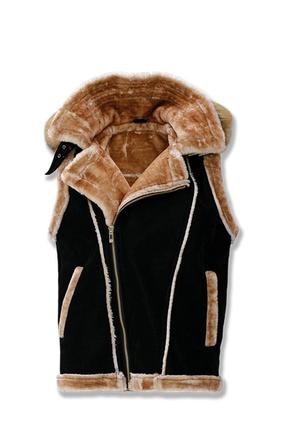 Denali shearling jacket deals burnt orange