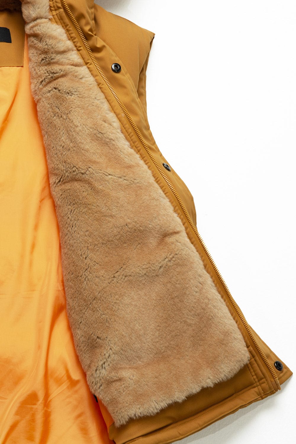 Jordan Craig Yukon Fur Lined Puffer Vest (Wheat)