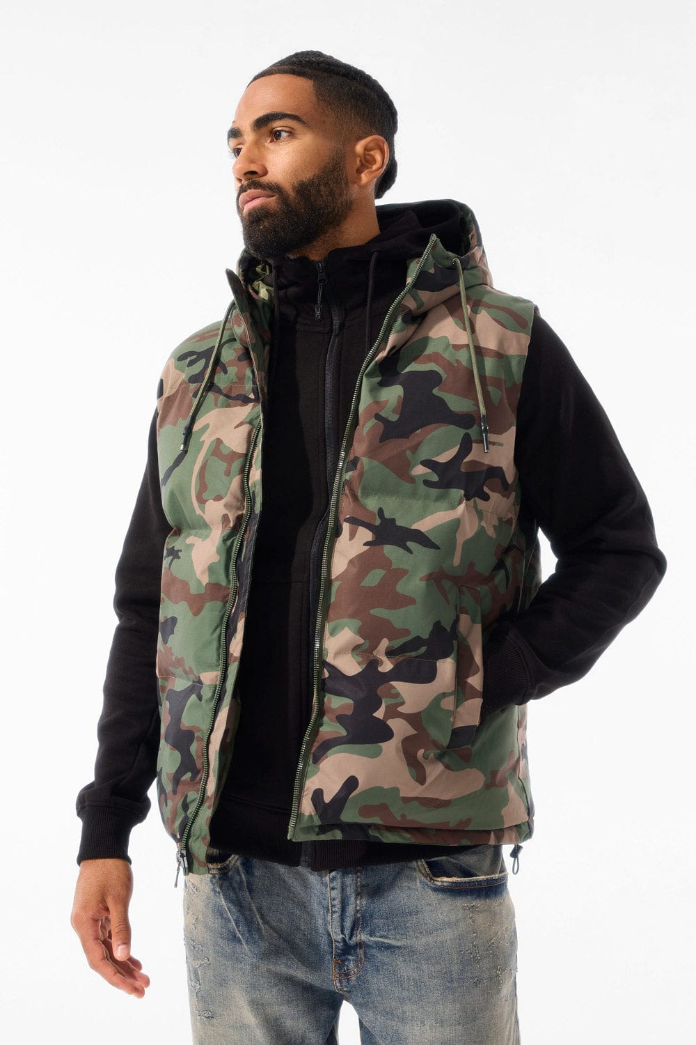 Jordan Craig East New York Bubble Vest (Vintage Camo) S / Vintage Camo