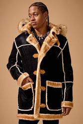 Denali Shearling Jacket (Black Coffee)