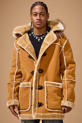 Denali Shearling Jacket (Cognac)