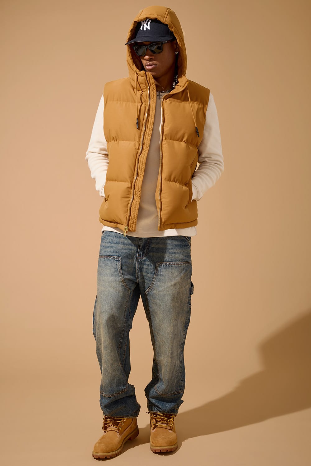 Jordan Craig East New York Bubble Vest (Desert)