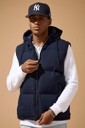East New York Bubble Vest (Navy)