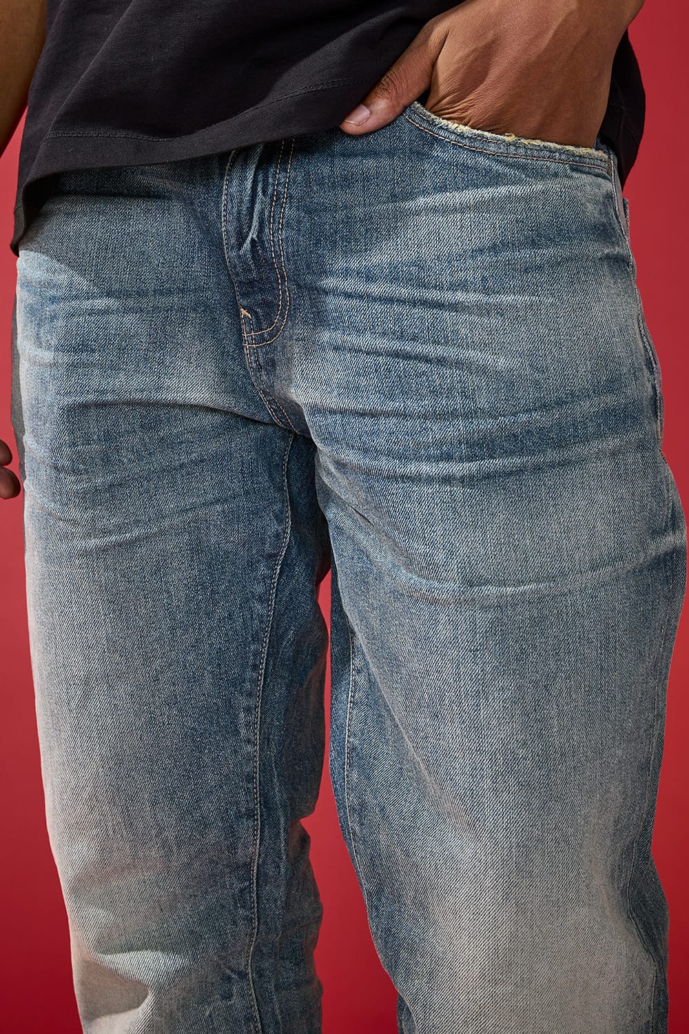 Jordan Craig Relaxed Fit - Tsunami Denim (Lager) - Aaron Collection