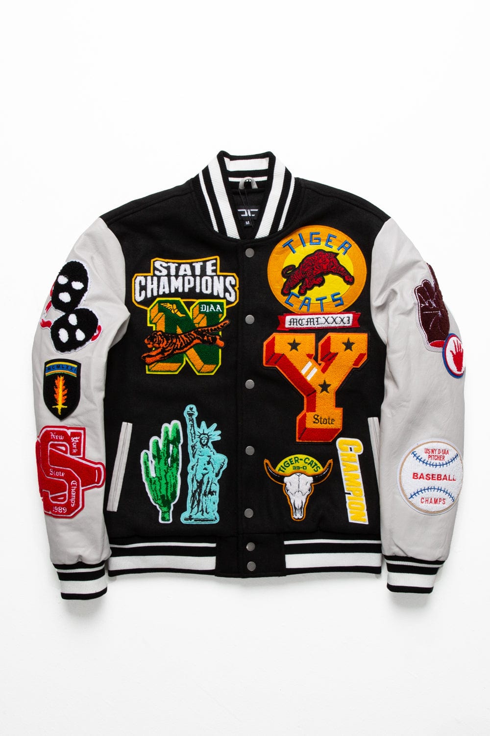 Jordan Craig Pete Rock & CKing 1/1 Autographed Varsity Jacket - Size Medium (Cyber Monday Auction) Black