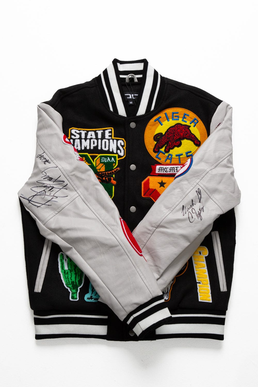 Jordan Craig Pete Rock & CKing 1/1 Autographed Varsity Jacket - Size Medium (Cyber Monday Auction) Black