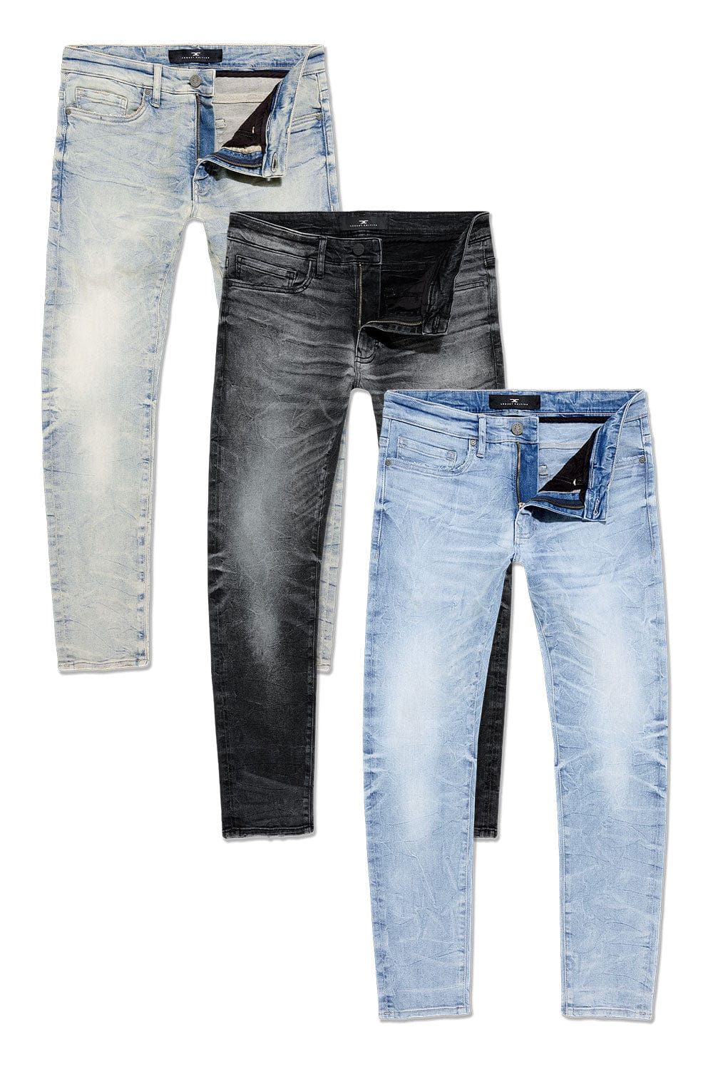 JC Big Men Big Men's Super Clean Denim 3 Pack #2 46/32