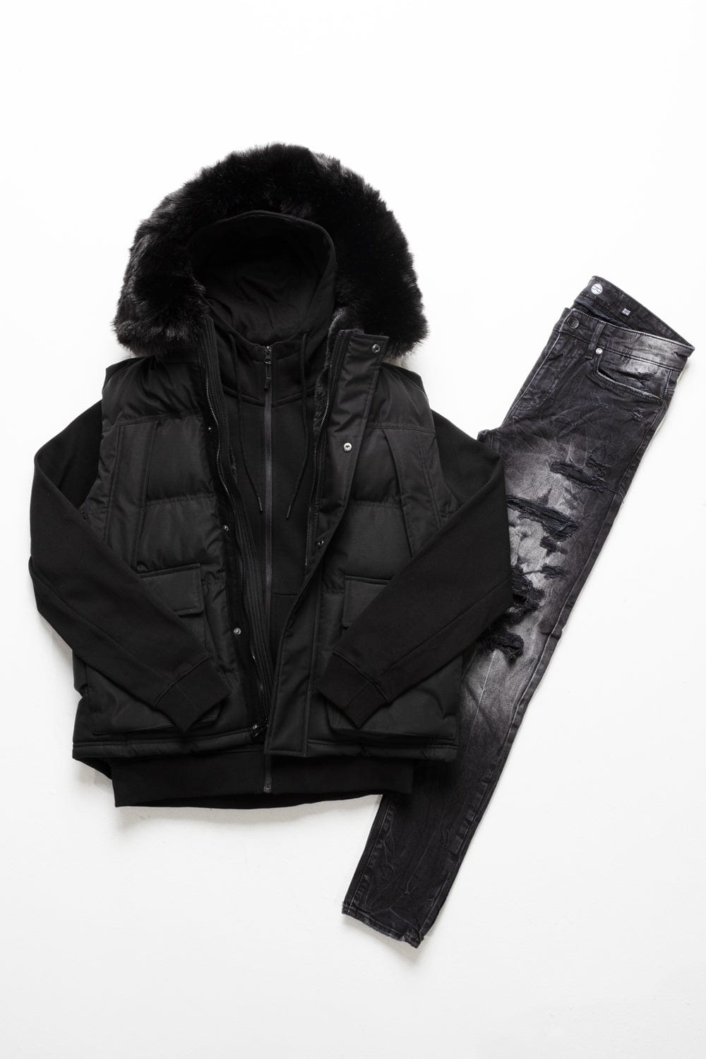 Jordan Craig Blackout Showstopper Bundle TOP: SMALL | BOTTOM : 30/30