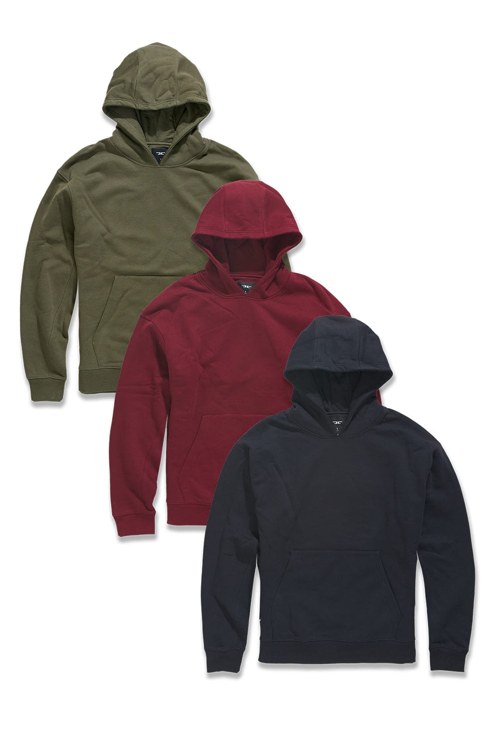 JC Big Men Big Men's Uptown Pullover Hoodie 3 Pack 4XL