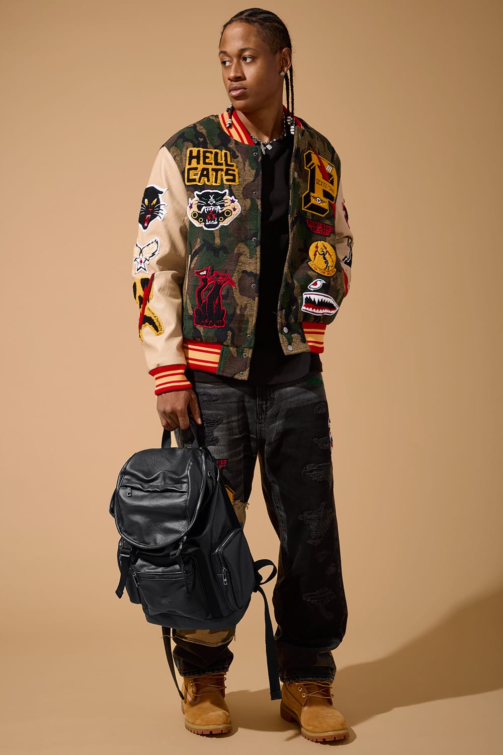 Jordan Craig Park Avenue Backpack (Black) Black