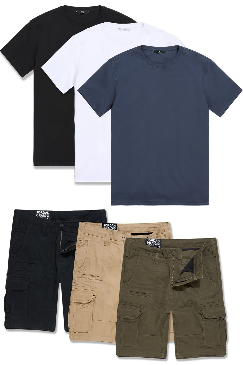 JC Big Men Big Men's Core Premium Tees 6 Pack 4XL / 46