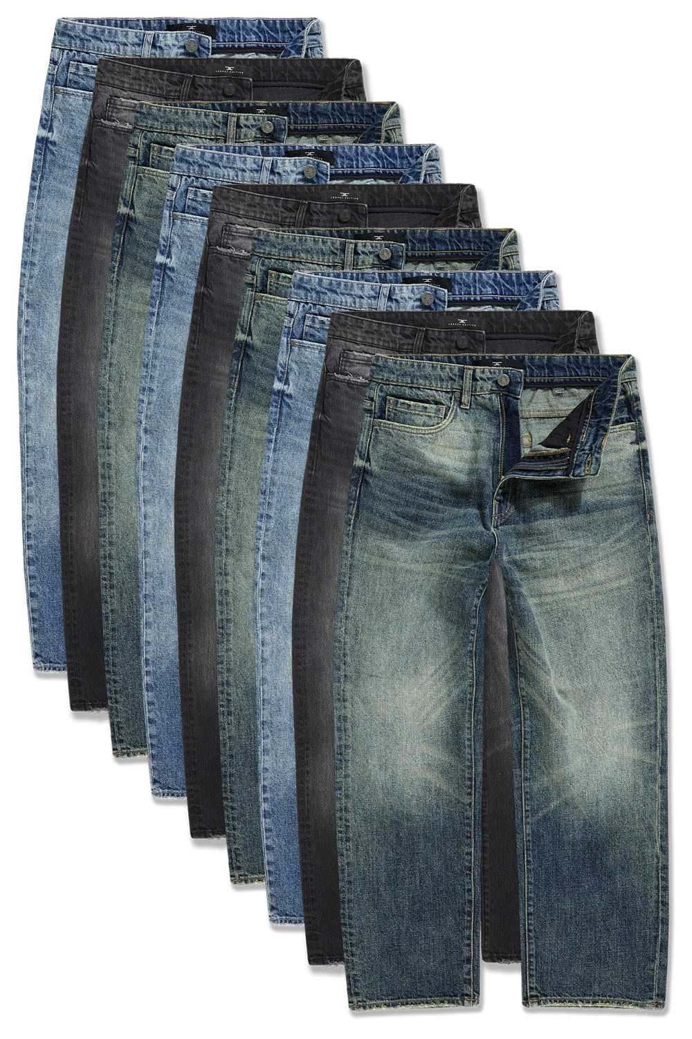 JC Big Men Big Men's Colossal Denim 9 Pack 46 / 32
