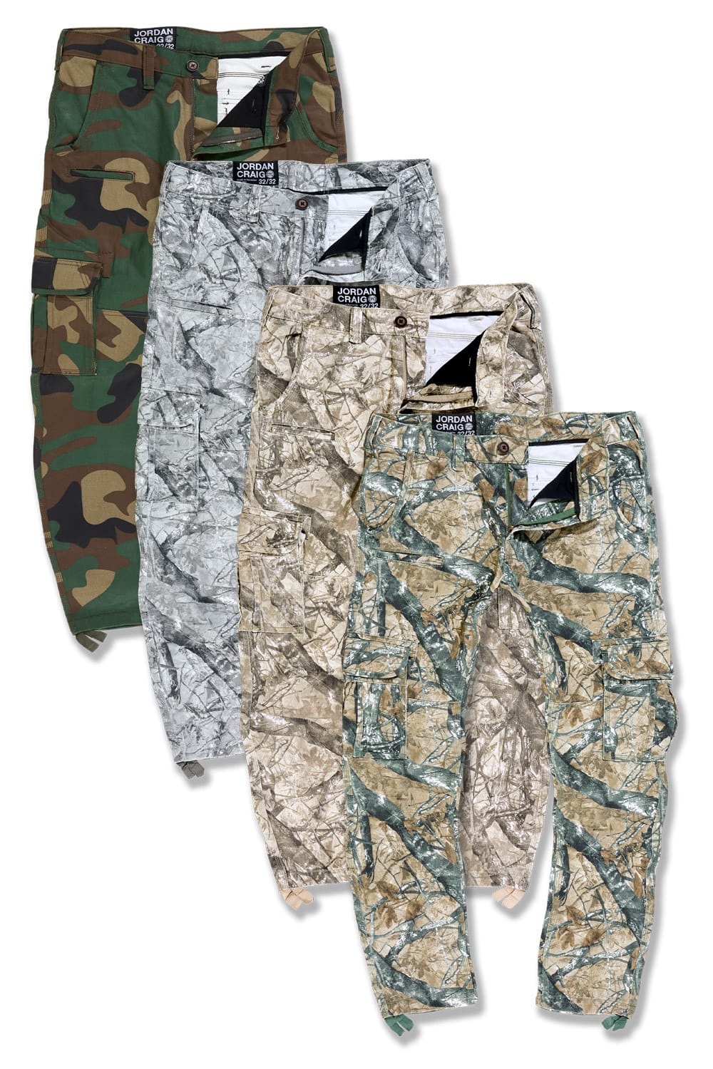 JC Big Men Big Men's OG Camo Cargo Pants 10 Pack 46 / 32