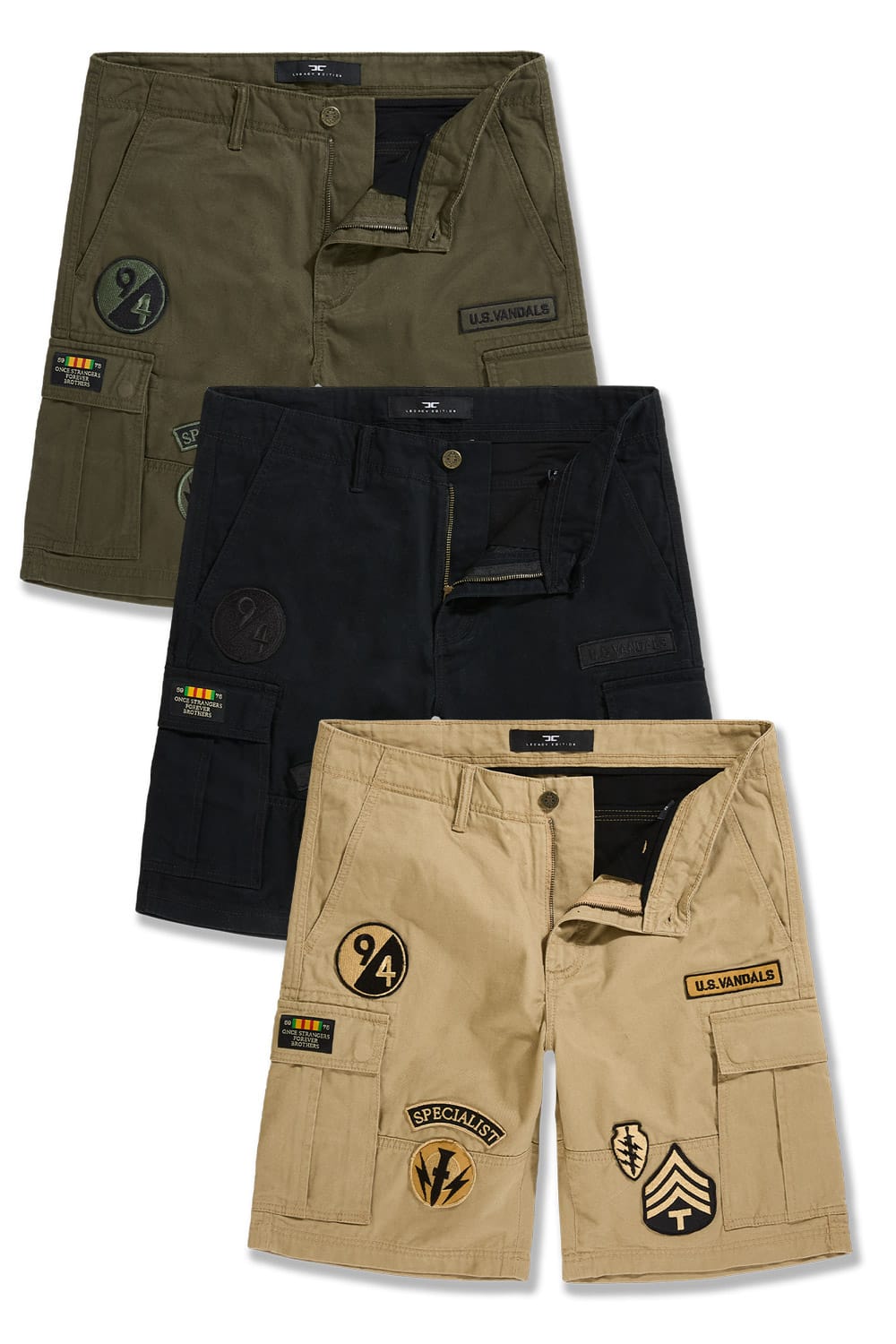 新品　BRIEFING BIG BEAT CARGO SHORT PANTS Green Camo Baggy Cargo Shorts – Bravest Studios