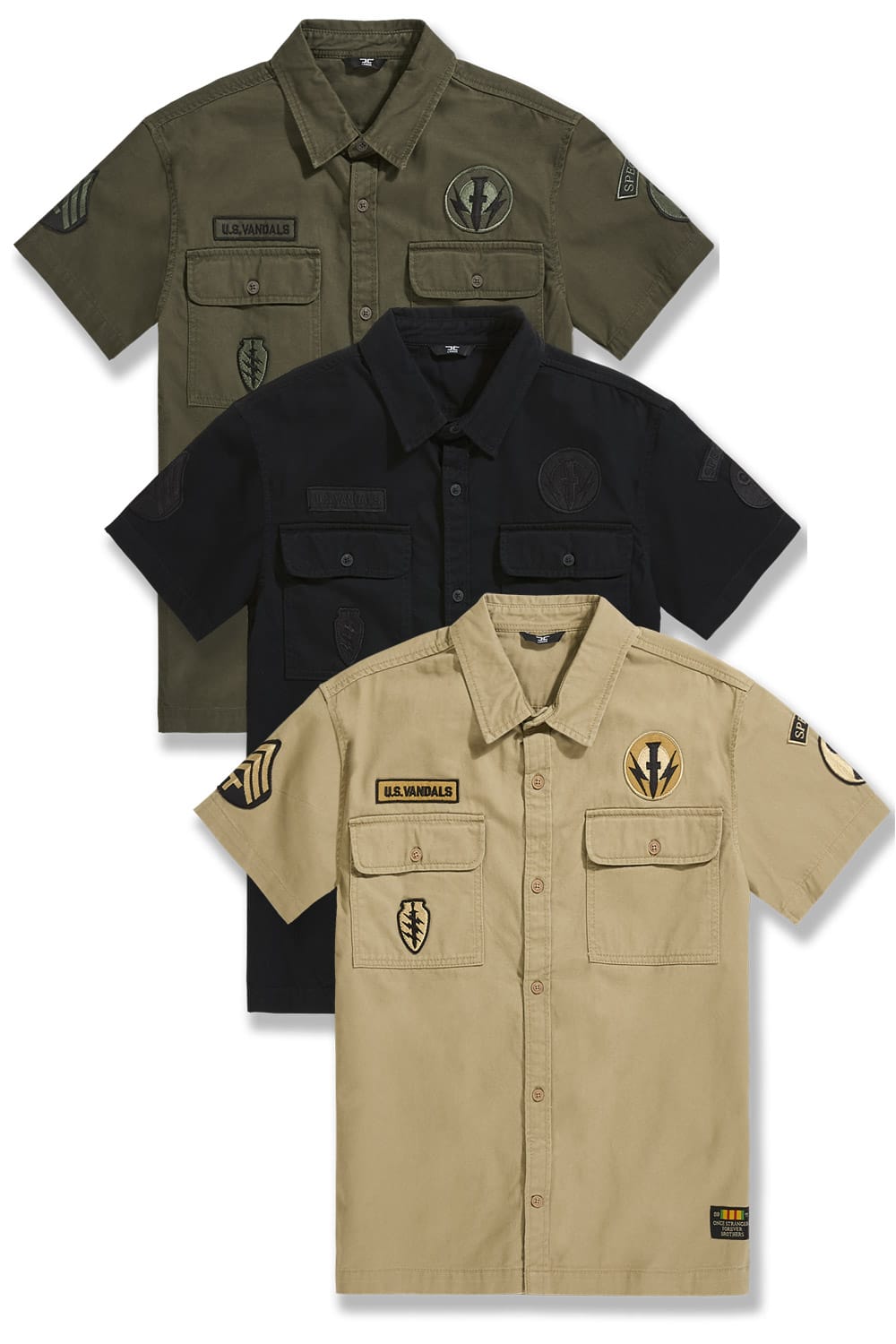 JC Big Men Big Men's Prestige Work Shirt 3 Pack 4XL