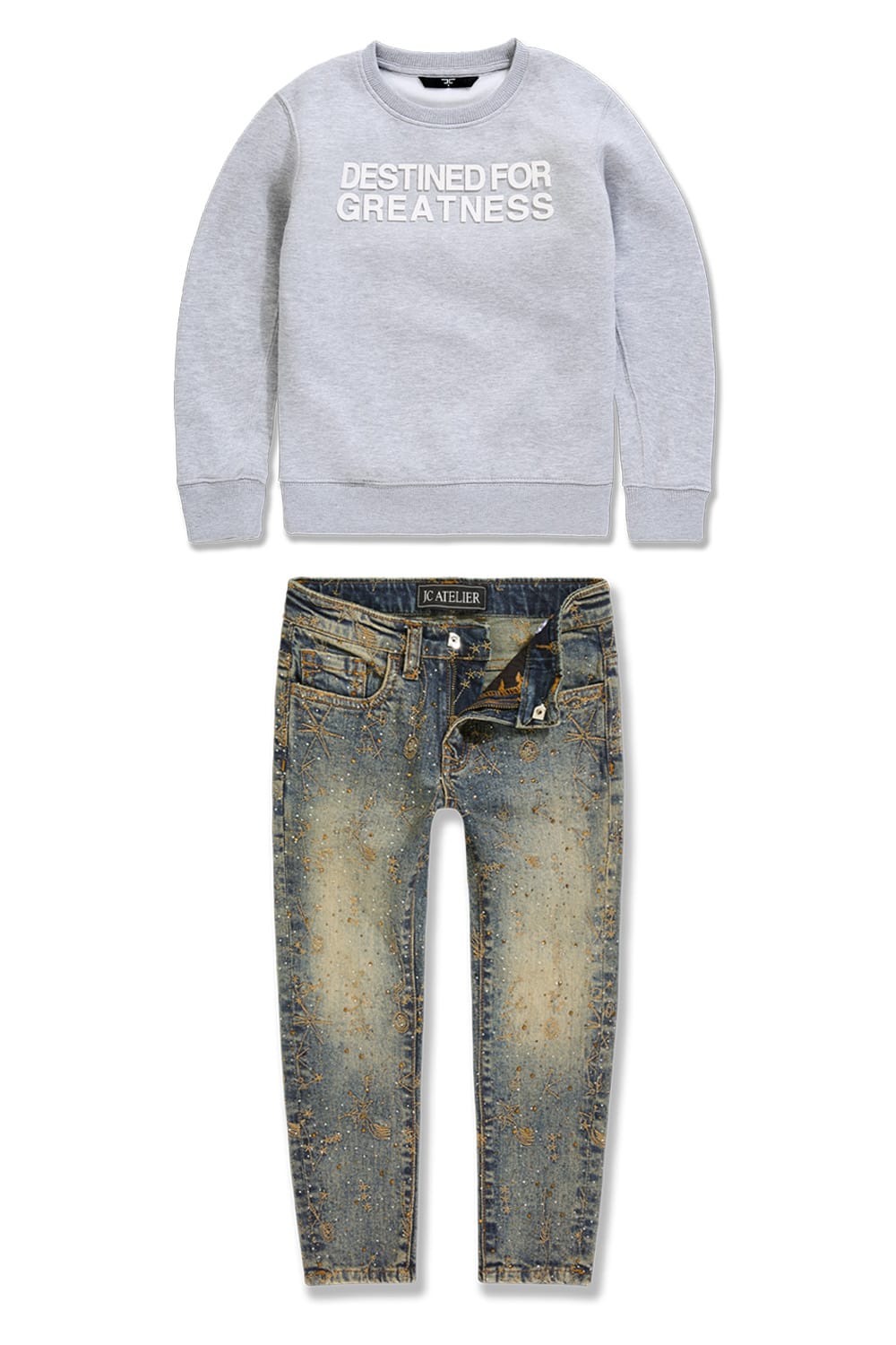 JC Kids Kids Crewneck Constellation Bundle (Daylight) 2
