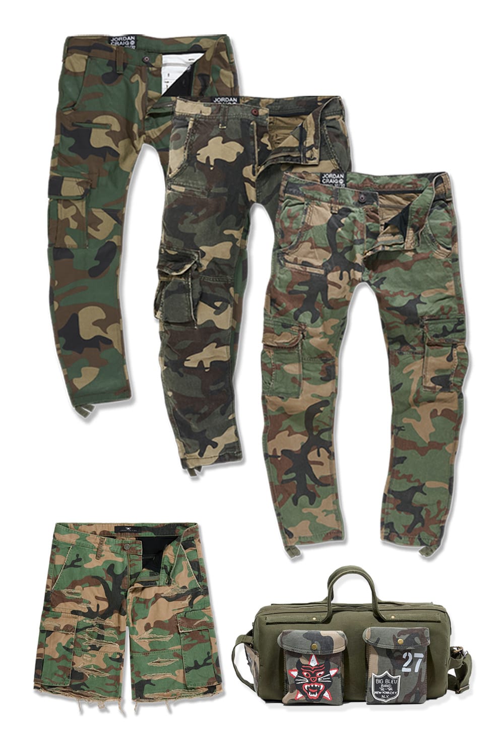 JC Big Men Big Men's Military Travel Bundle