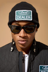Jordan Craig Local Dealer Knit Beanie Black