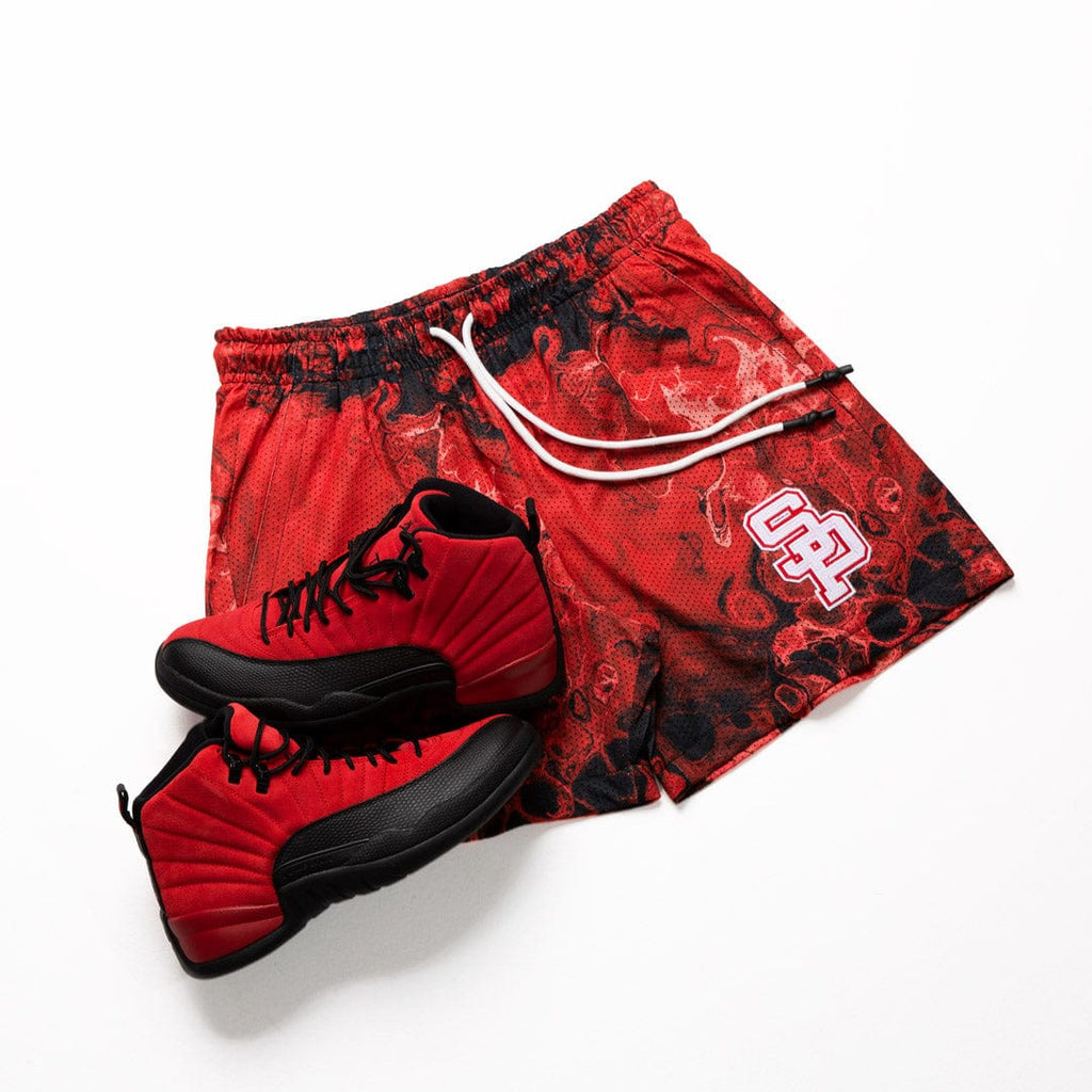 Athletic - Marbled Mesh Shorts (Chicago)