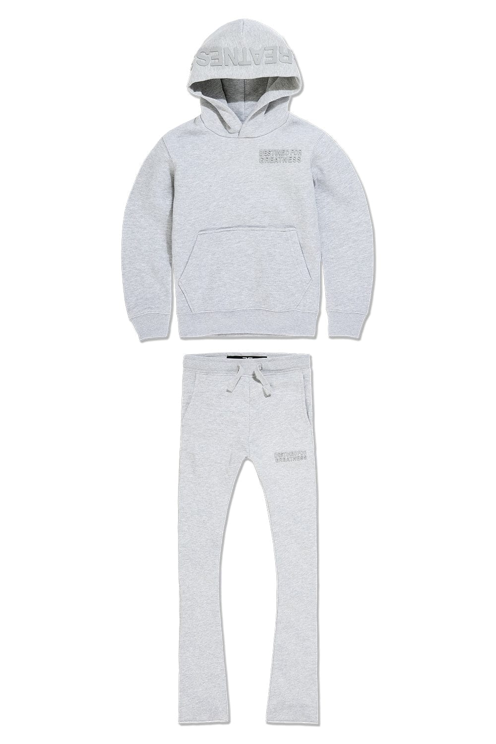 Jordan Craig Kids Destined For Greatness Fleece Bundle (Heather Grey) 2