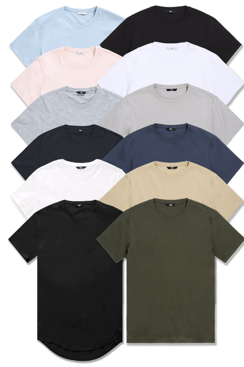 Jordan Craig Hampton/Scallop T-Shirt 12 Pack S