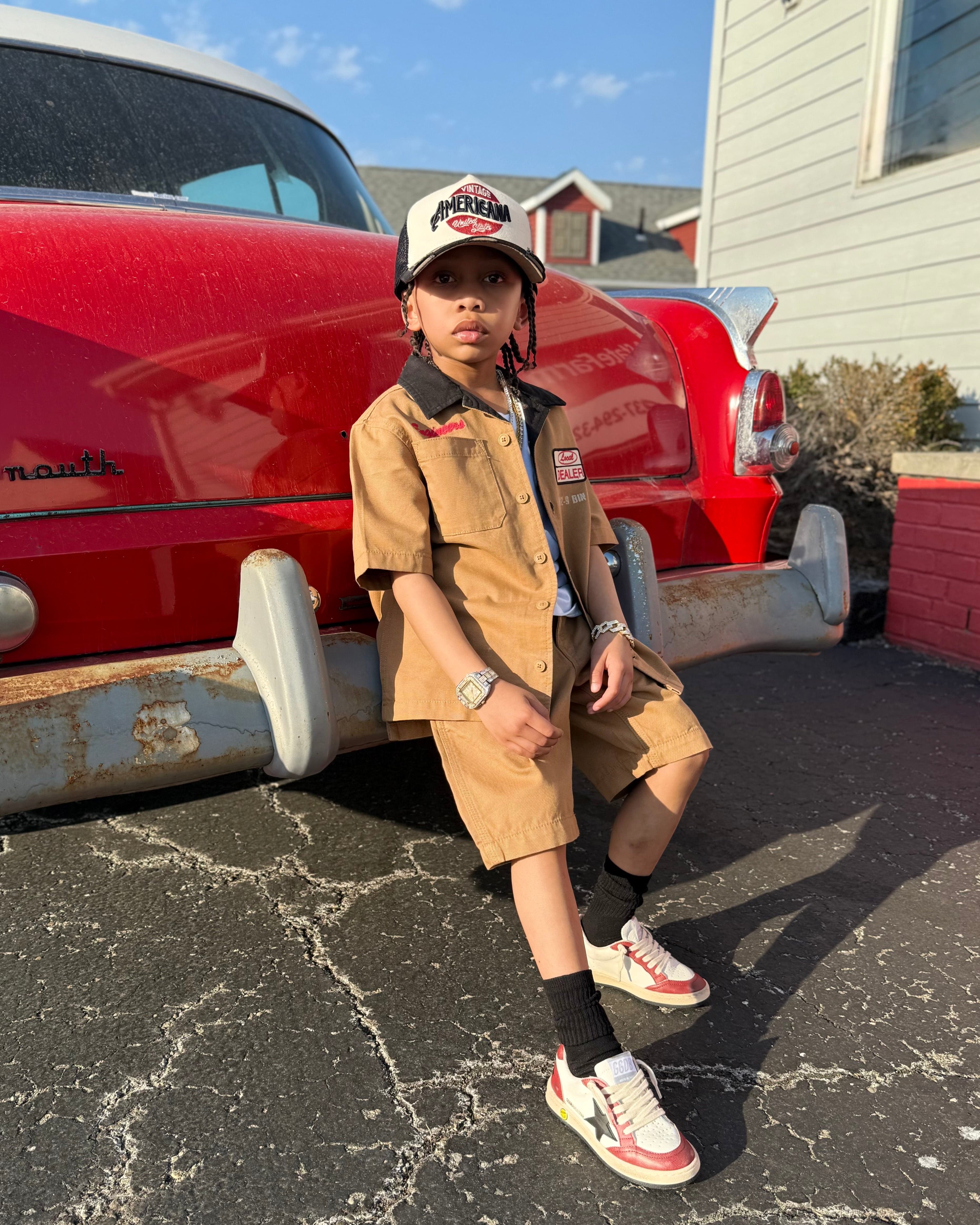 JC Kids Kids The Re-Up Mechanic Set (Wheat)