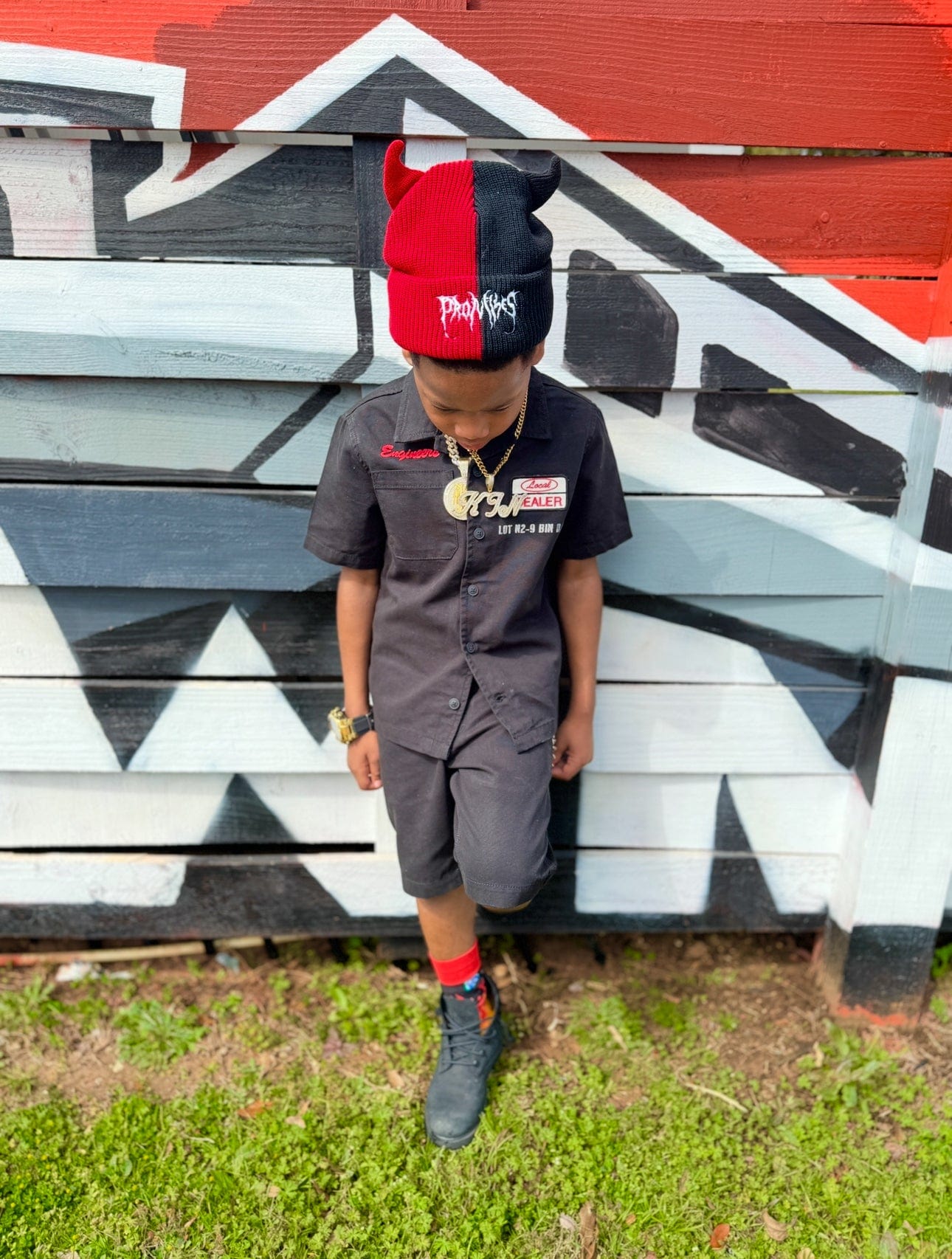 JC Kids Kids The Re-Up Mechanic Set (Black)