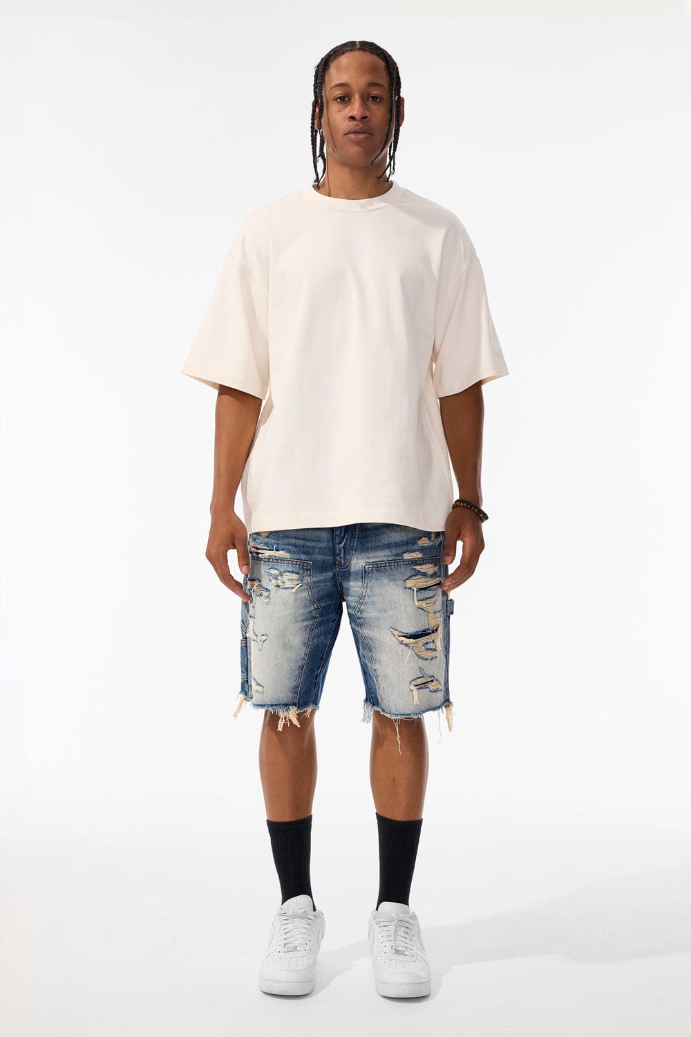 【JORDAN CRAIG】★ハーフパンツ★ Retro - Denim Shorts Retro - Landman Denim Shorts