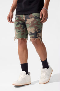 Retro - Infantry Twill Shorts (Black)