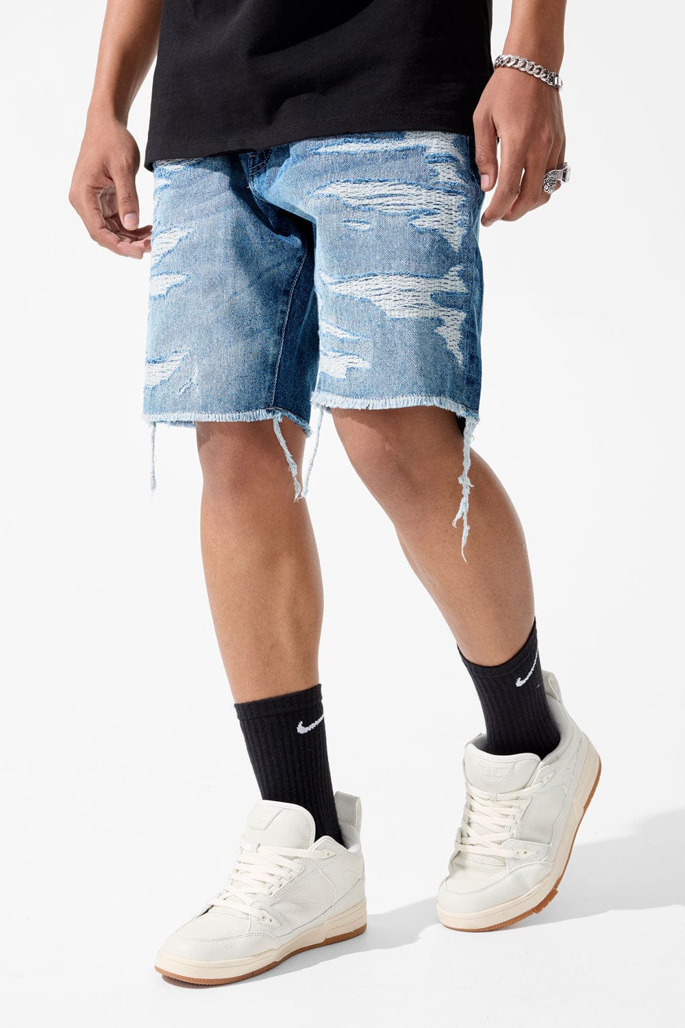 Jordan Craig Retro - Riverside Denim Shorts Studio Blue / 28