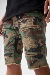 OG - Tulsa Camo Twill Shorts (Camo Color-Ways)