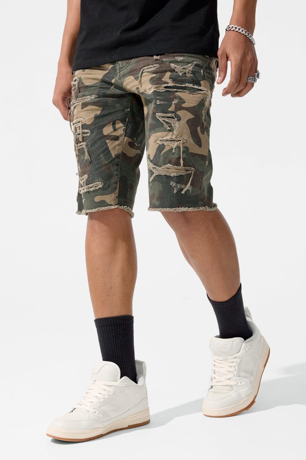 Jordan Craig OG - Tulsa Camo Twill Shorts (Camo Color-Ways) Woodland / 30