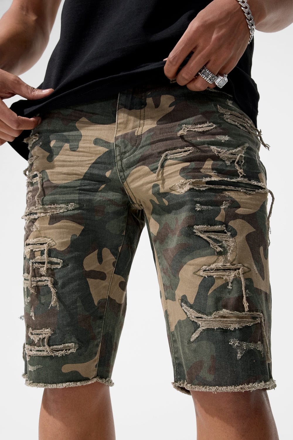 Jordan Craig OG - Tulsa Camo Twill Shorts (Camo Color-Ways)