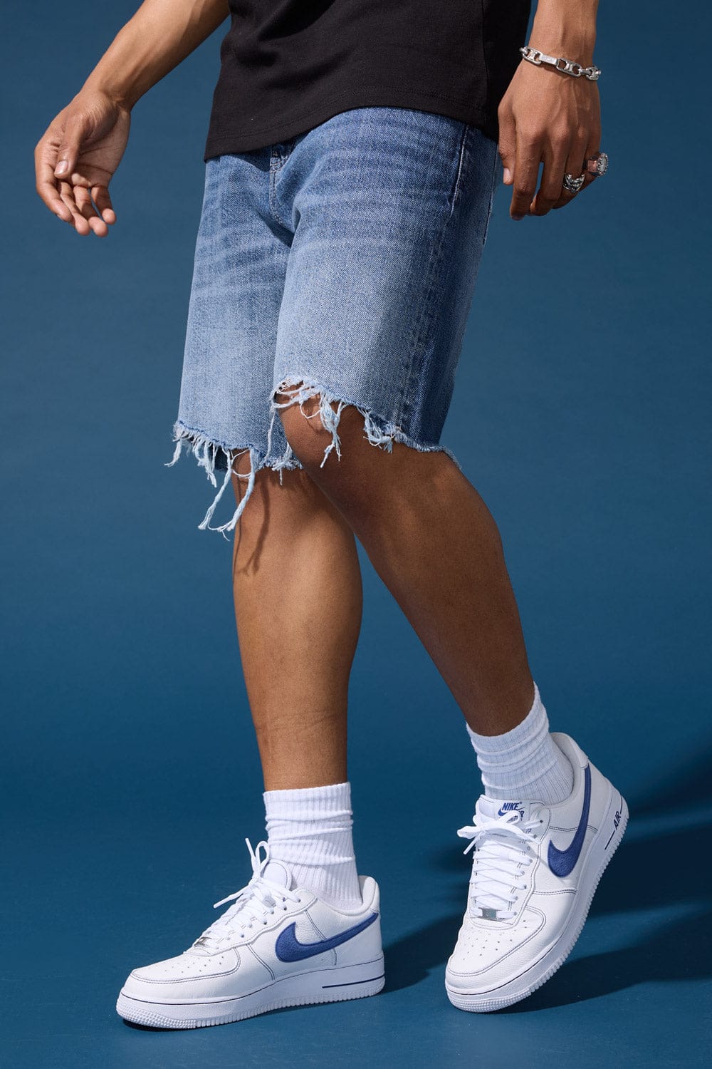Retro - Infantry Denim Shorts