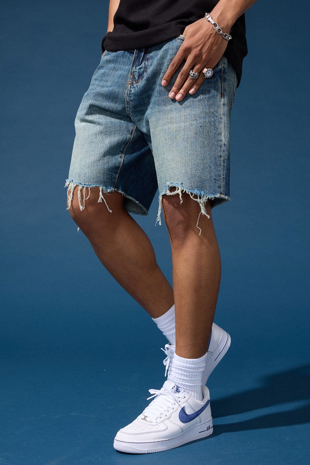 Jordan Craig Retro - Infantry Denim Shorts