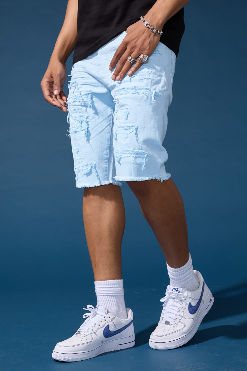 blurhms ブラームス Short Pants シアサッカー 2 OG - Tulsa Twill Shorts