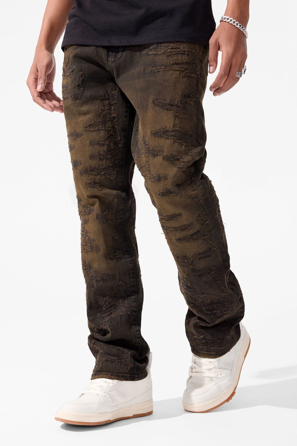 Jordan Craig Molten Denim (Copper Black) Aaron (Relaxed) / Copper Black / 30/30