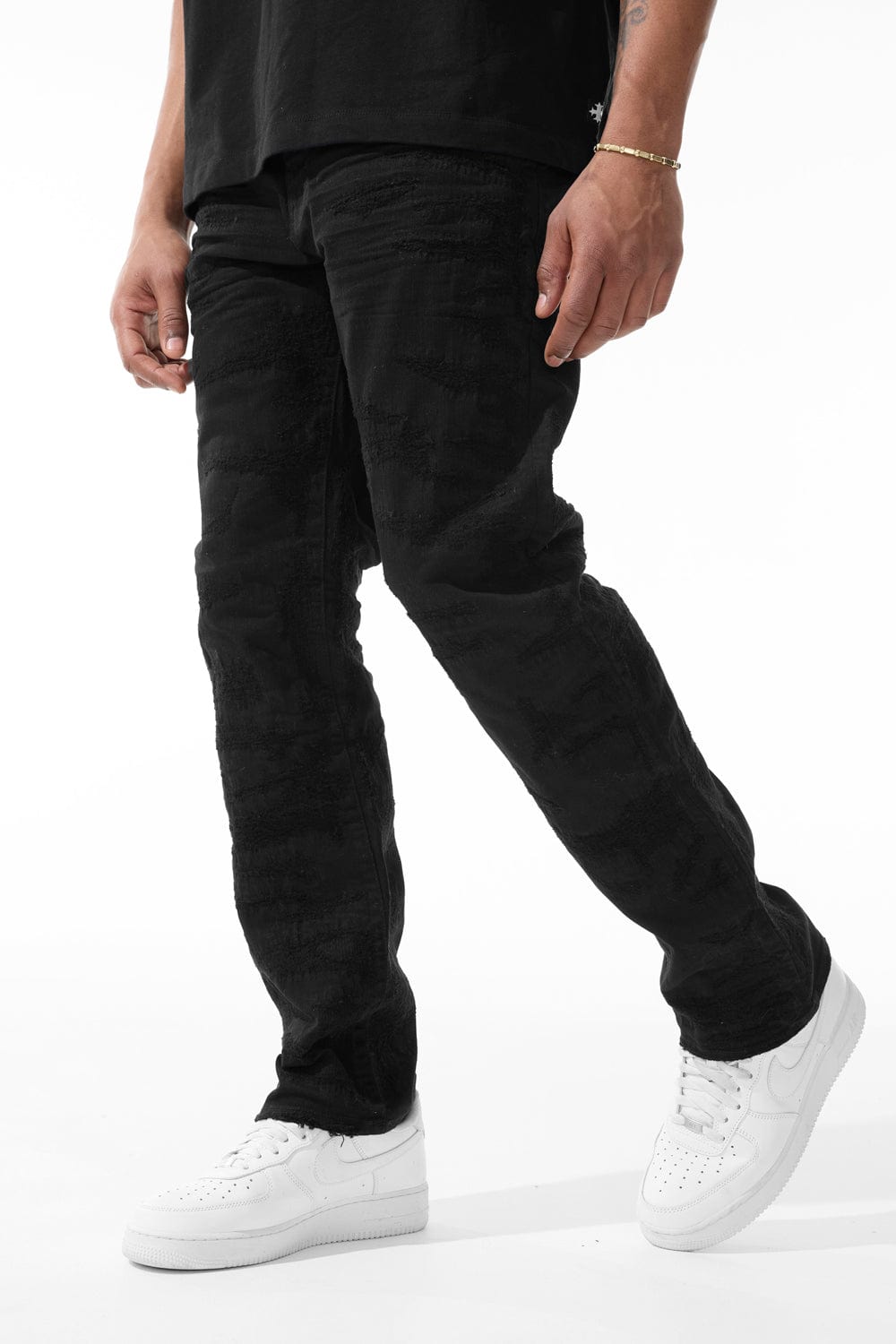 Jordan Craig Molten Denim Aaron (Relaxed) / Jet Black / 30/30