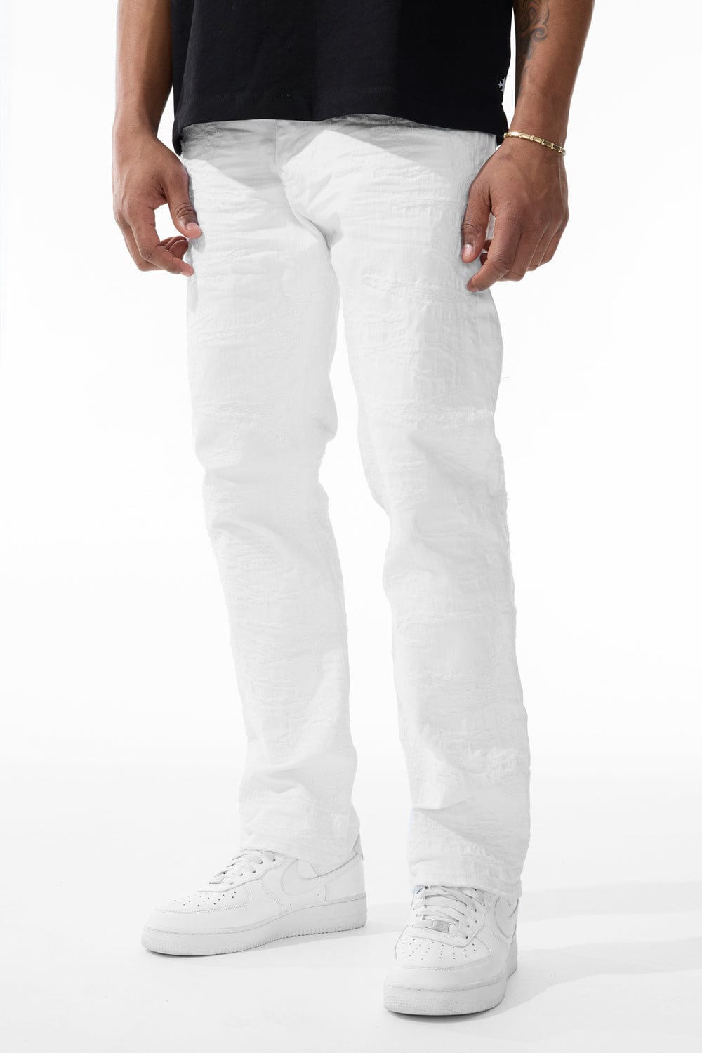 Jordan Craig Molten Denim Aaron (Relaxed) / White / 30/30