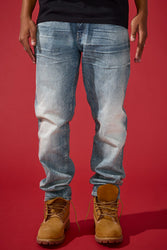 Relaxed Fit - Tsunami Denim (Lager) - Aaron Collection