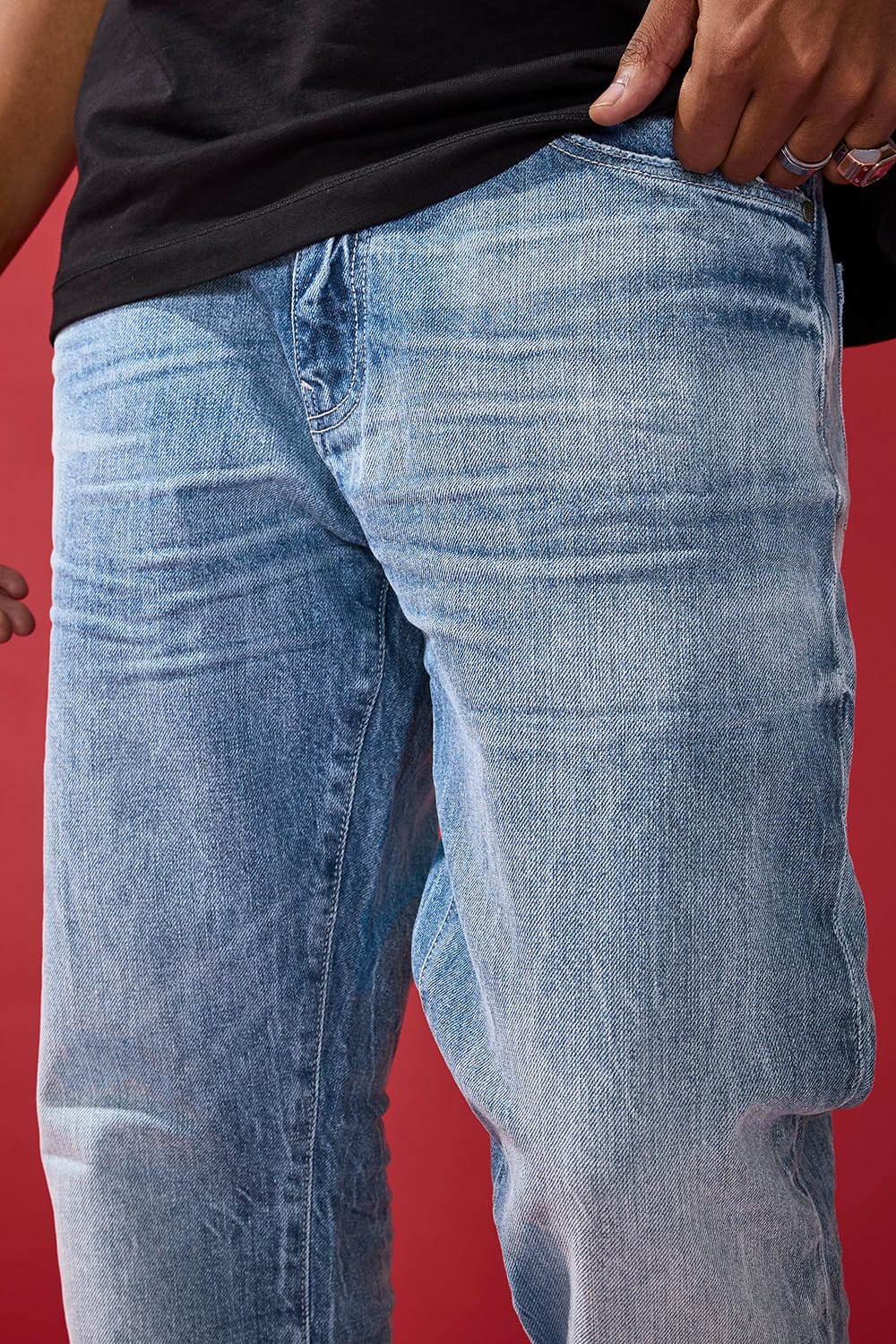 Jordan Craig Relaxed Fit - Tsunami Denim (River Blue) - Aaron Collection