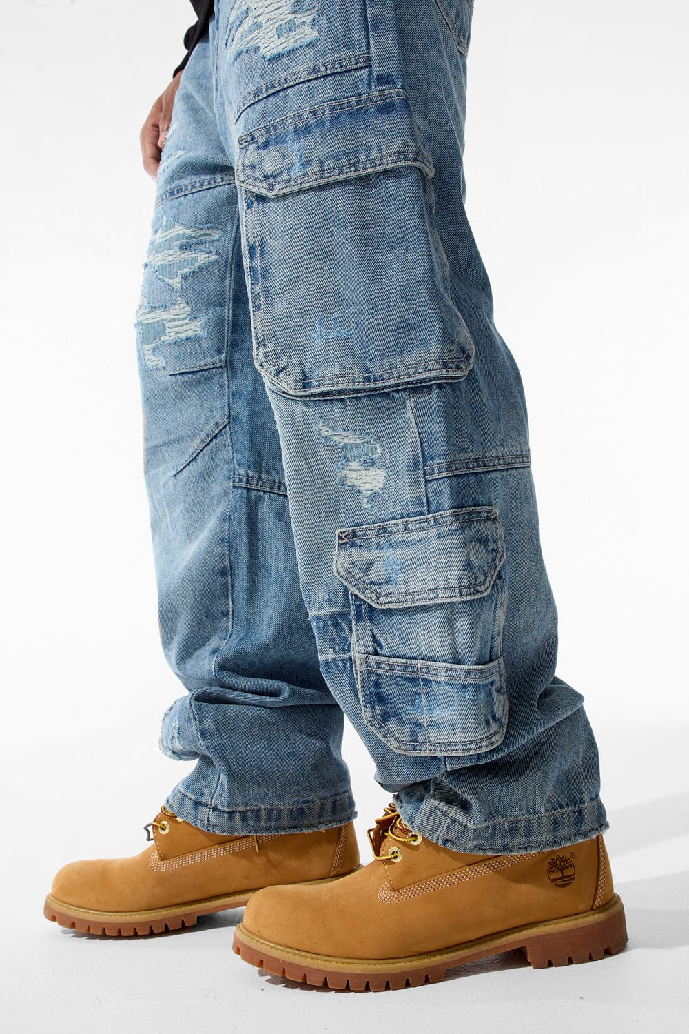 Jordan Craig Brian - Blue Collar Cargo Denim (Aged Wash)