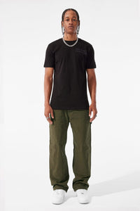 Brian - Craftsman Denim (Army Green)