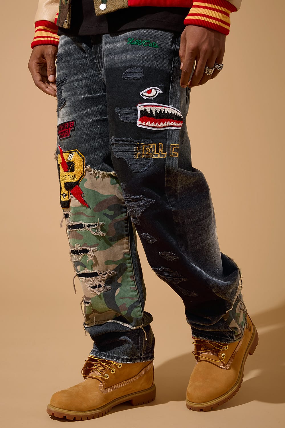 Jordan Craig Wide Leg Fit - Hellcat Denim - Brian Collection Vintage Black / 30 / 30