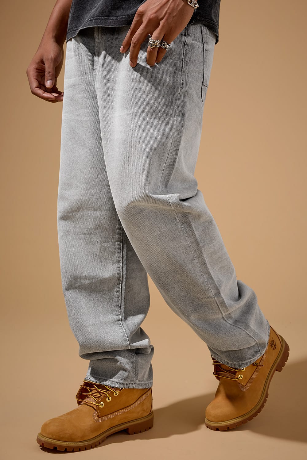 Jordan Craig Wide Leg Fit - Colossal Denim - Brian Collection Cement Wash / 30 / 30