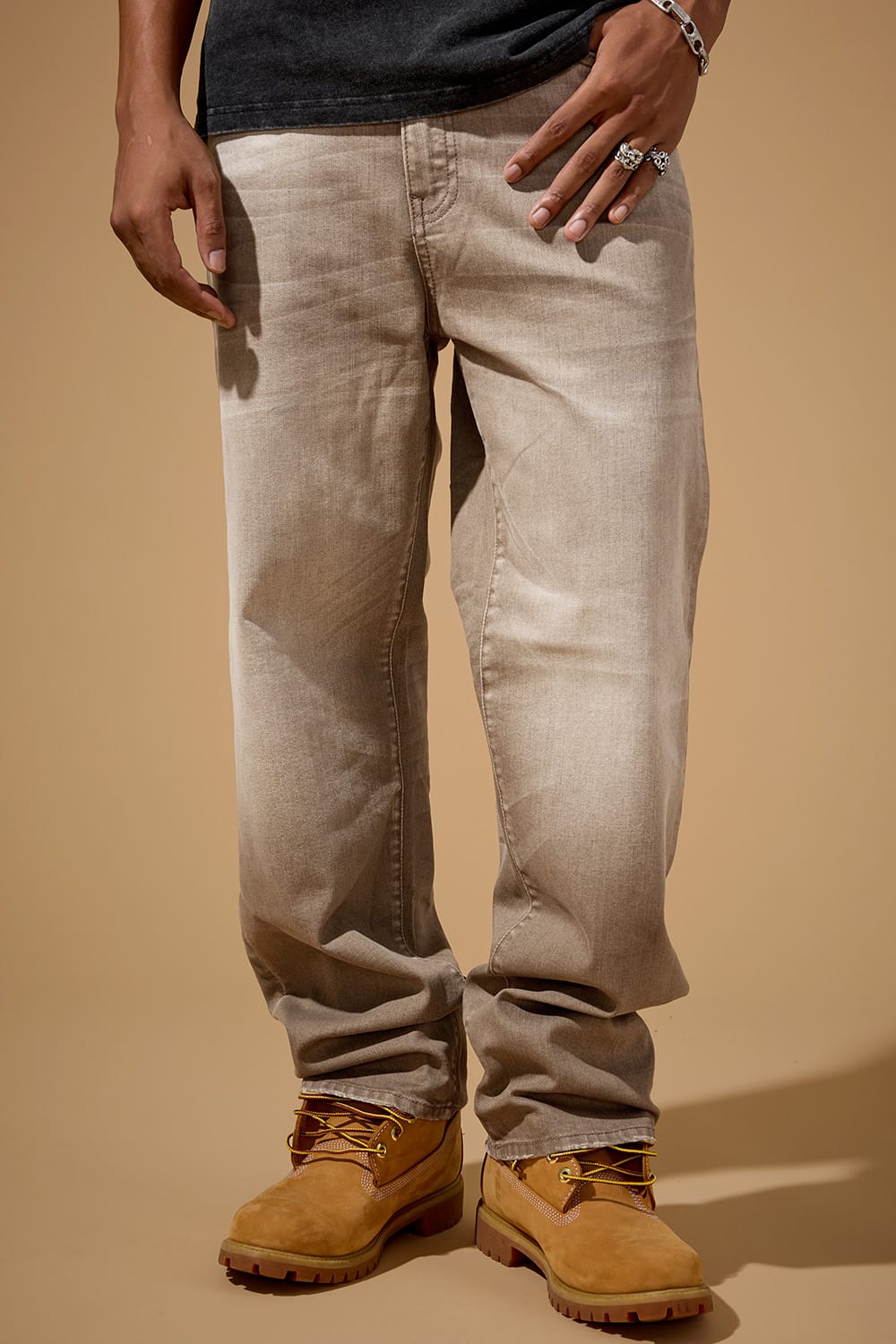 Jordan Craig Wide Leg Fit - Colossal Denim - Brian Collection Khaki Wash / 30 / 30