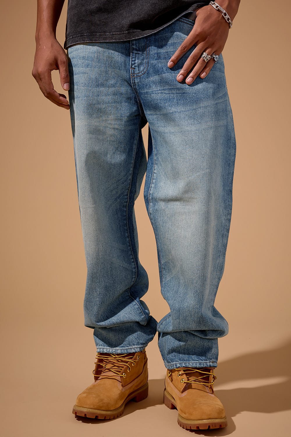 Jordan Craig Wide Leg Fit - Colossal Denim - Brian Collection River Blue / 30 / 30