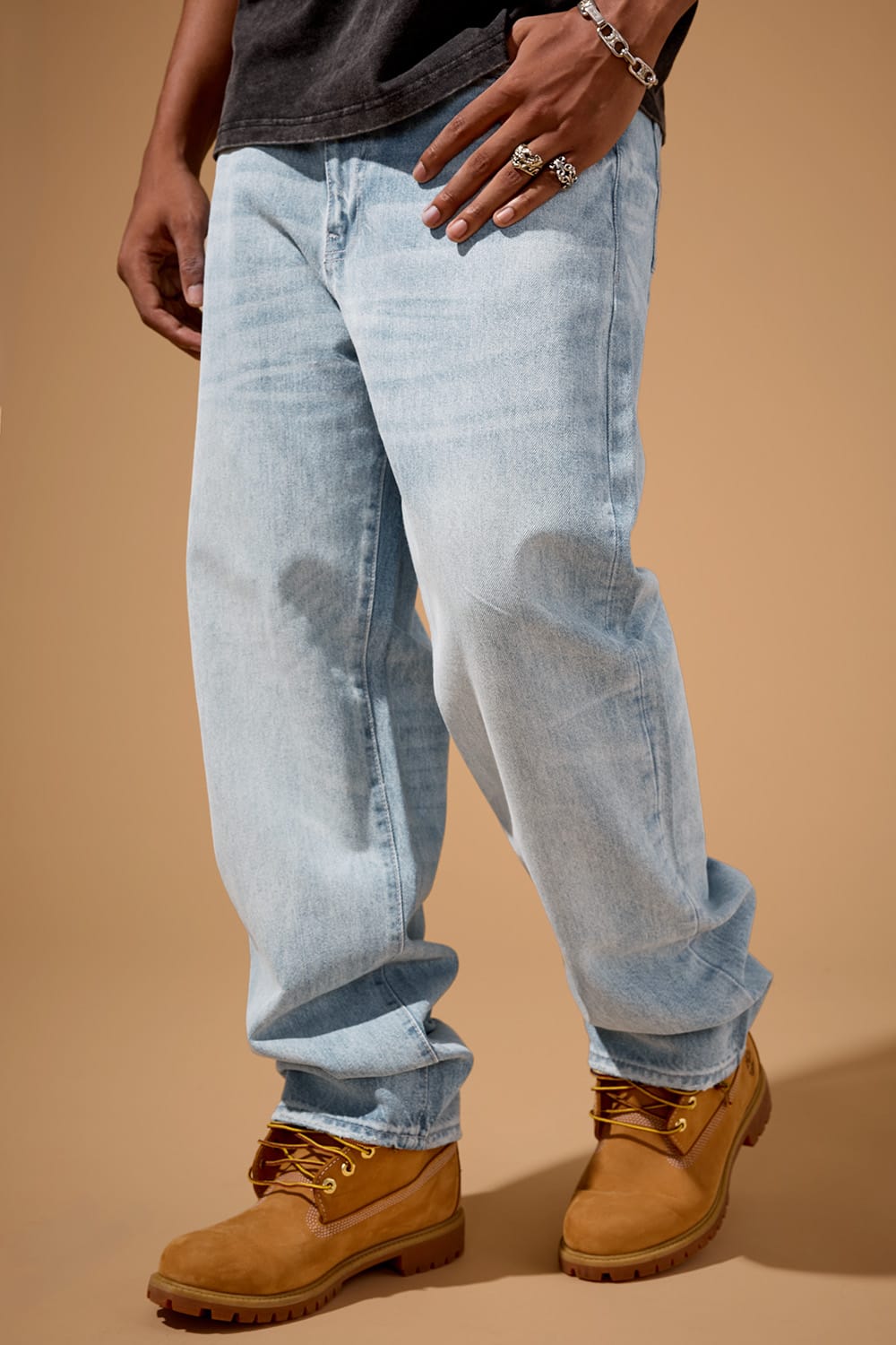 Jordan Craig Wide Leg Fit - Colossal Denim - Brian Collection Sky Blue / 30 / 30