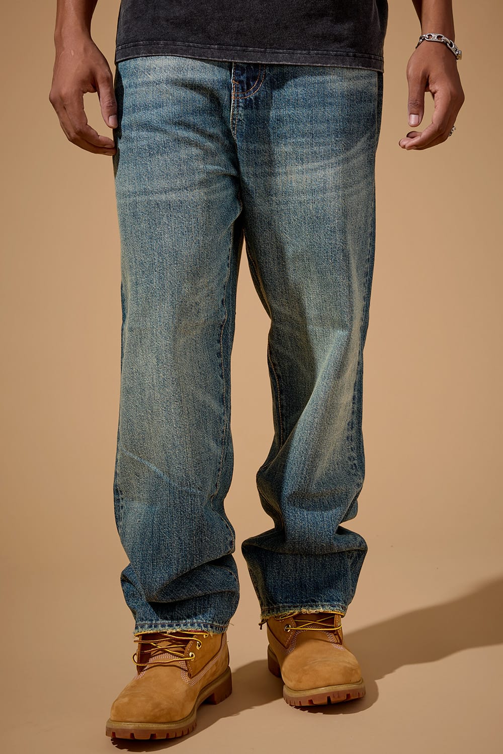 JC Big Men Big Men's Baggy & Clean Denim 3 Pack